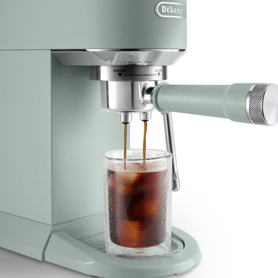 Delonghi EC890.GR Dedica Duo with Advanced Milk Steam Wand Manual Espresso Machine Green – image 2 of 8