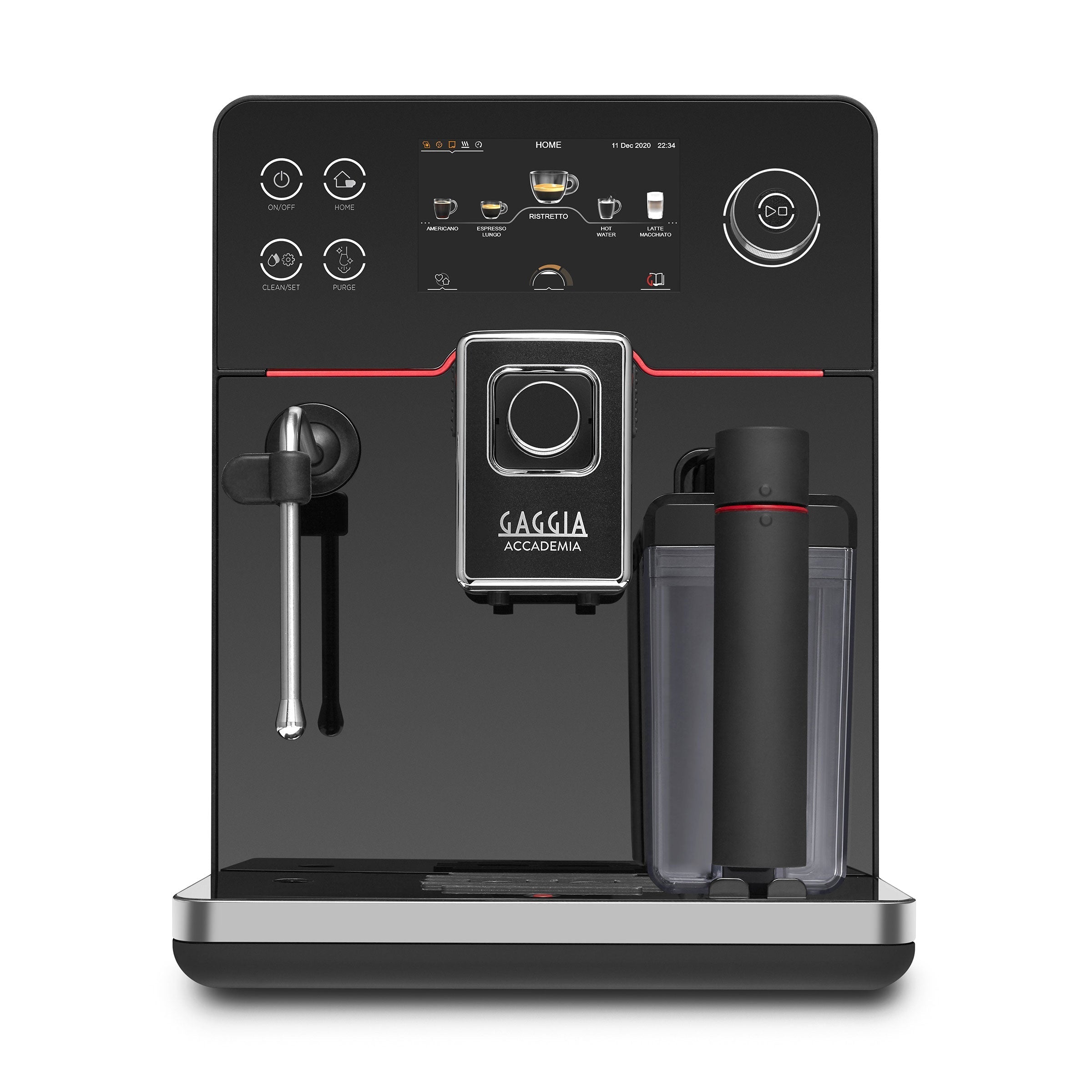 Gaggia Accademia – Black Glass
