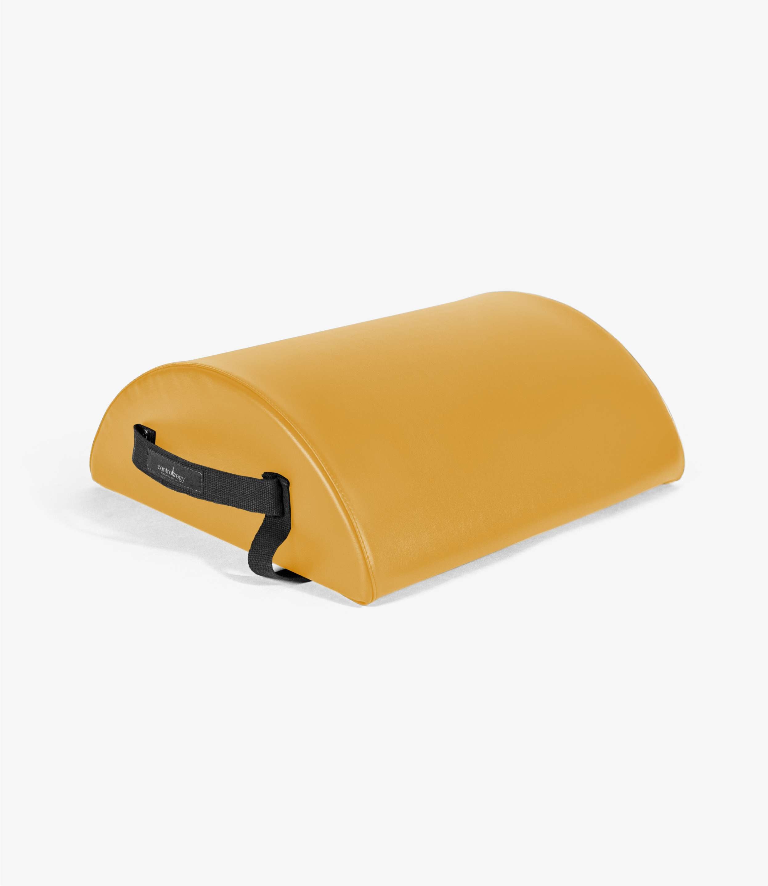 Reformora Pilates Small Barrel (Mini Arc Barrel) in Golden Yellow for home Pilates stretching and core training