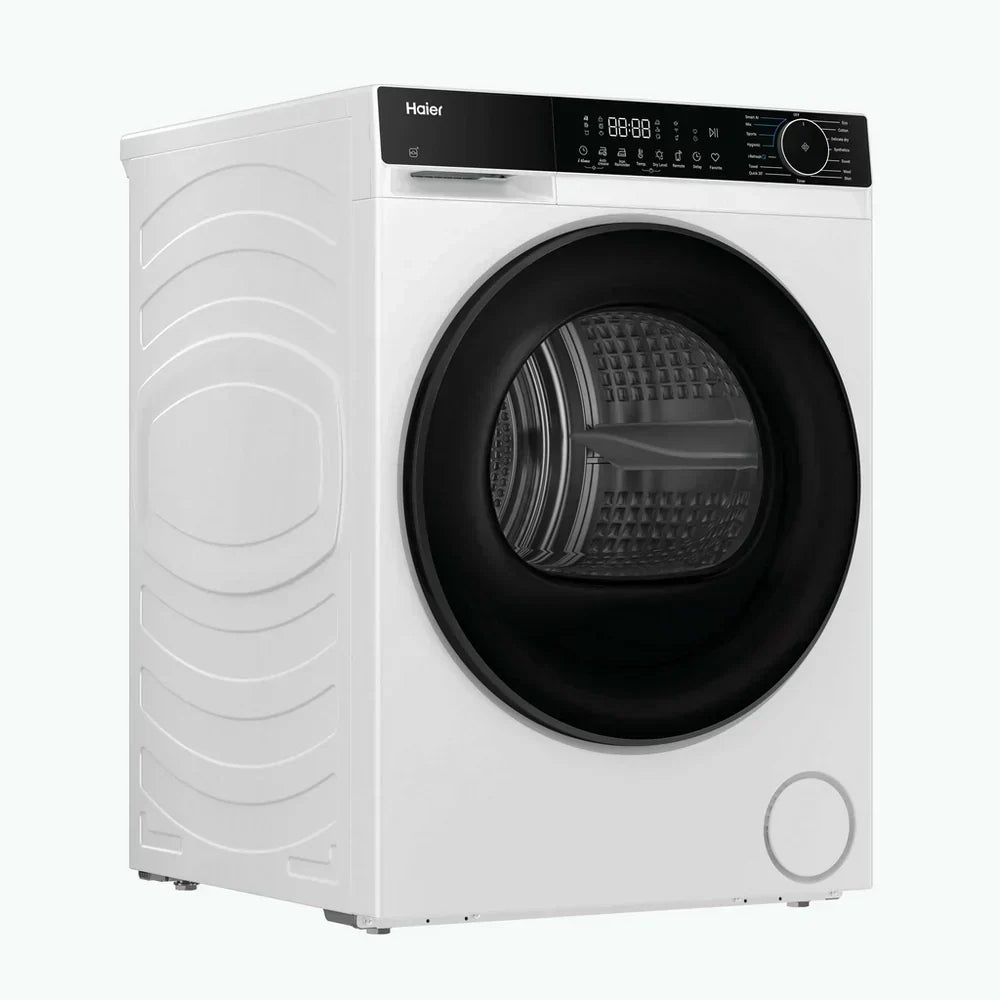 Haier HD80-D357U1 8kg Freestanding Heat Pump Tumble Dryer White - D Rated – image 3 of 10