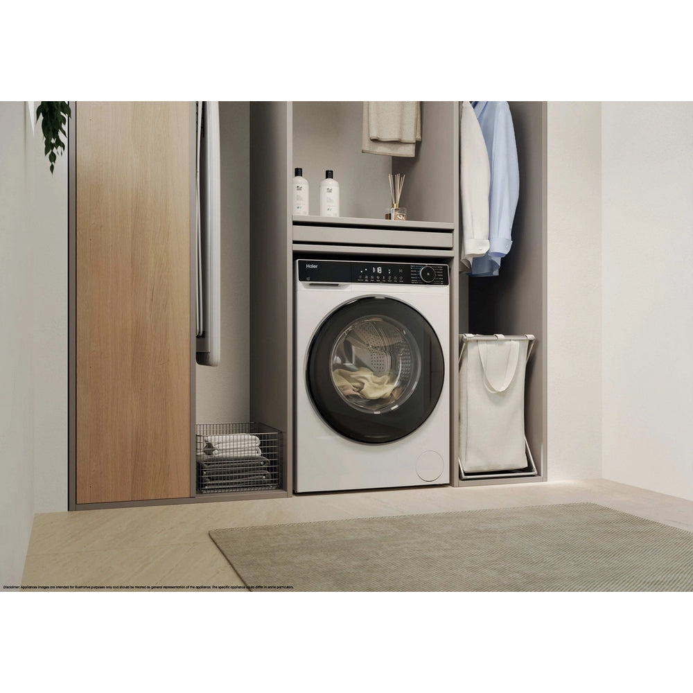 Haier HW90-BP14357TU1 9kg 1400 Spin Front Load Washing Machine White - A Rated – image 8 of 10