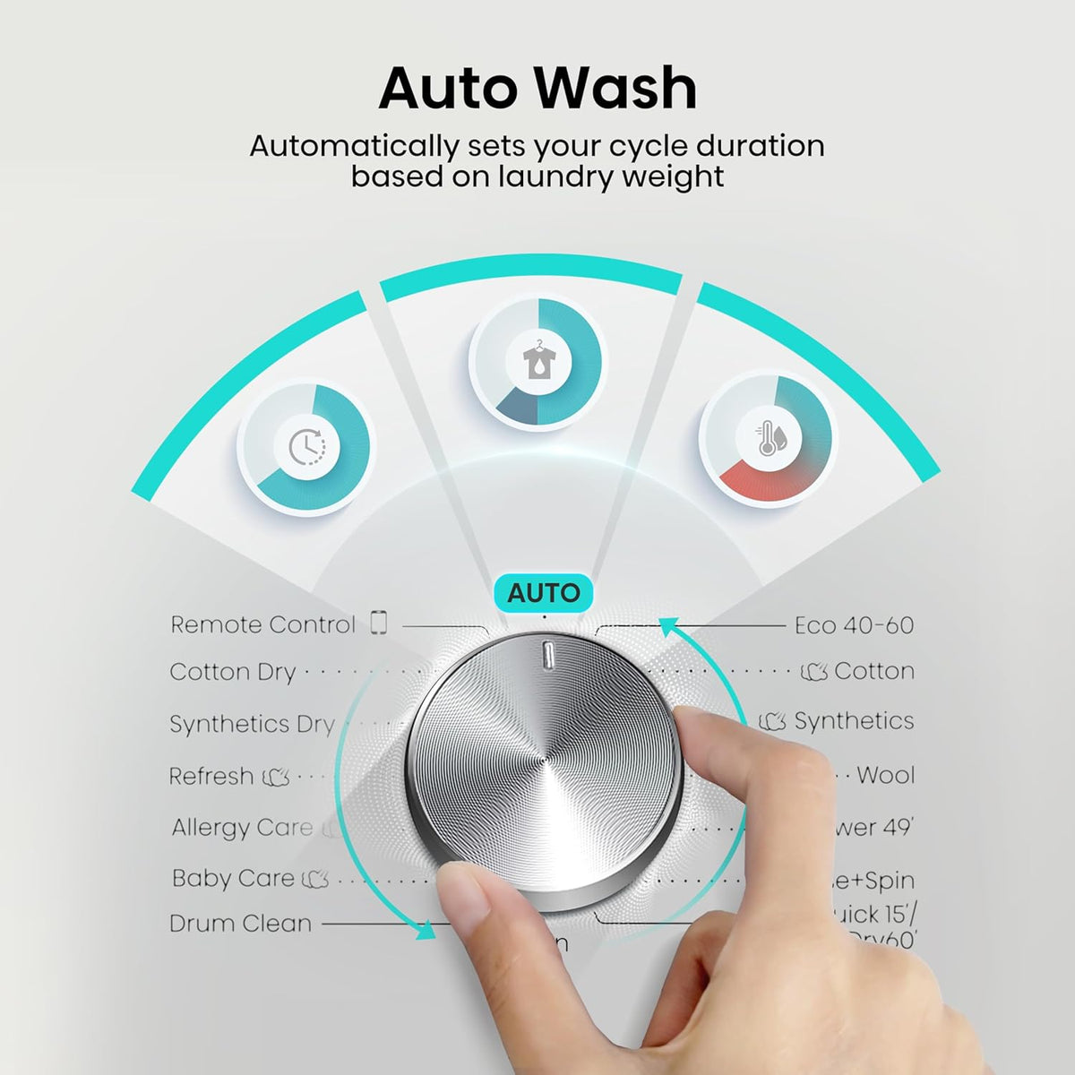 Hisense WD3S8043BW3 3S Series 8+5kg 1400 Spin WiFi-enabled Washer Dryer White – image 13 of 14