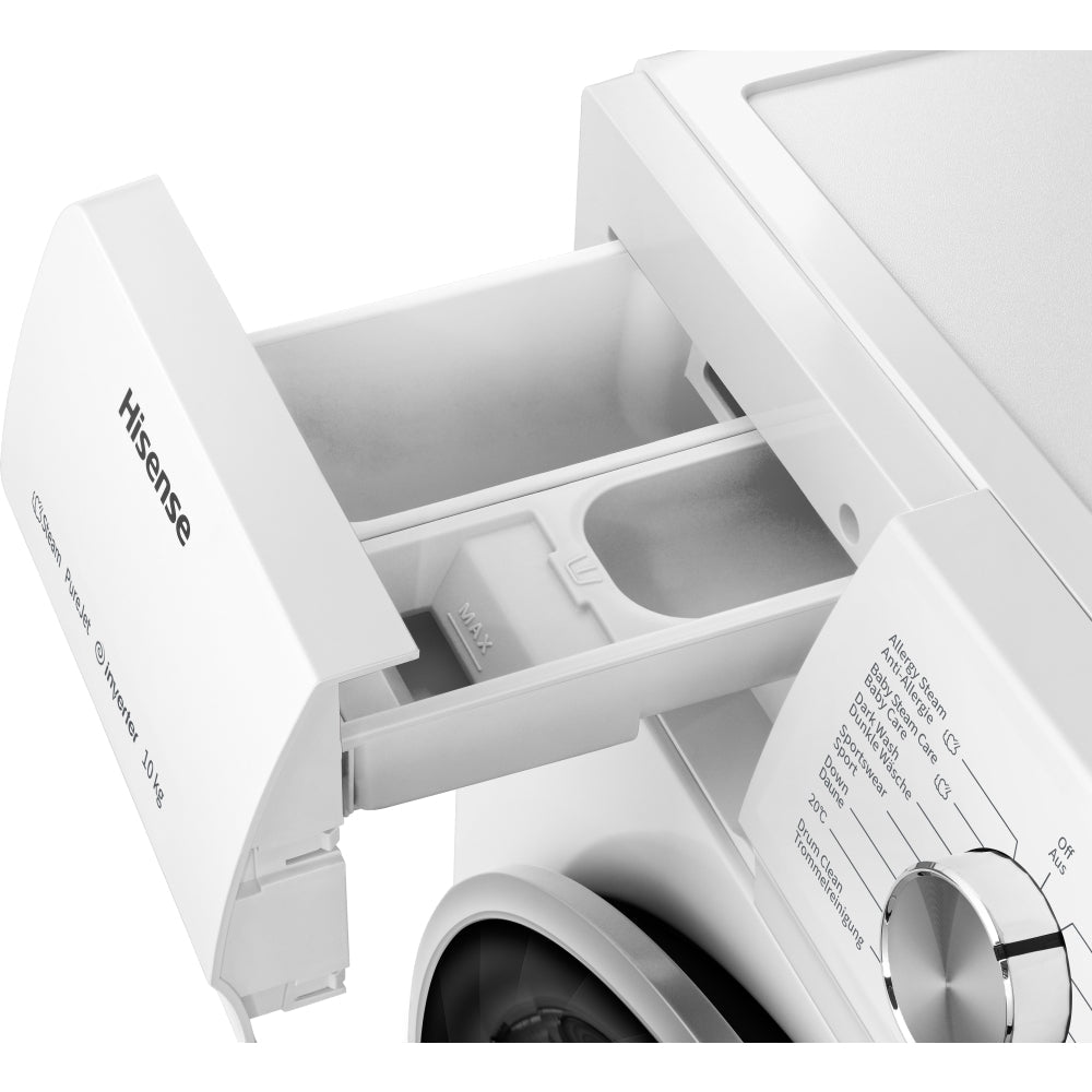 Hisense WFQA1014EVJM 3 Series 10 kg 1400 Spin Freestanding Front Load Washing Machine White – image 6 of 14