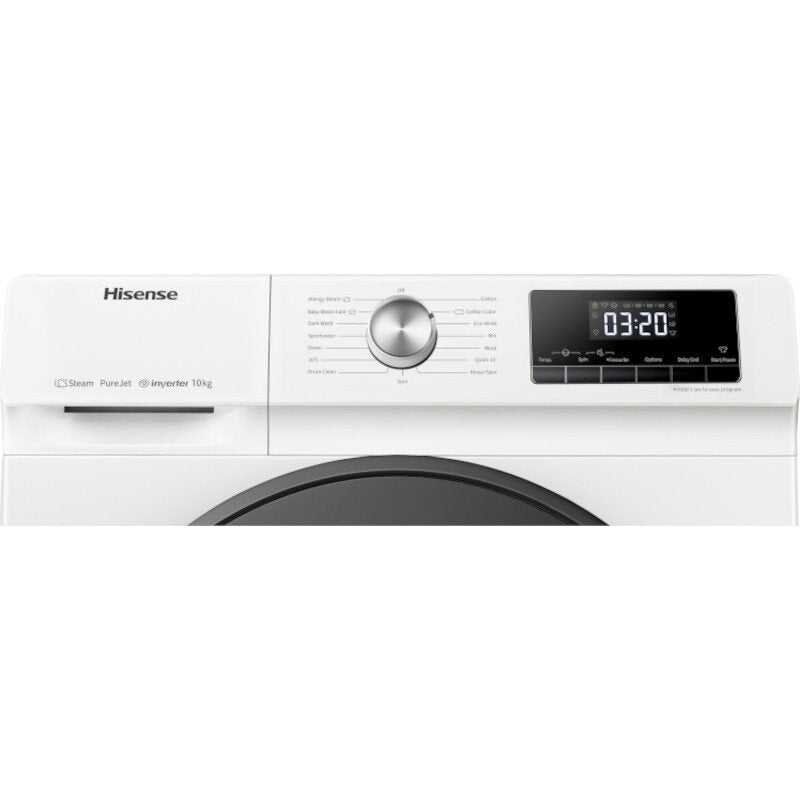 Hisense WFQA1014EVJM 3 Series 10 kg 1400 Spin Freestanding Front Load Washing Machine White – image 5 of 14