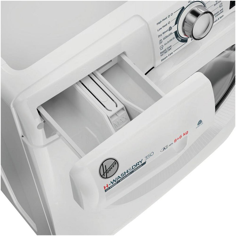 Hoover H3DPS4866TAM6 8+6kg 1400 Spin Washer Dryer White – image 8 of 11