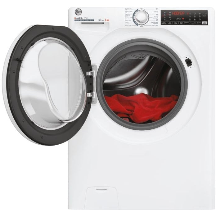 Hoover H3WPS486TAM6-80 8kg 1400 Spin Freestanding Washing Machine White A Rated – image 9 of 14