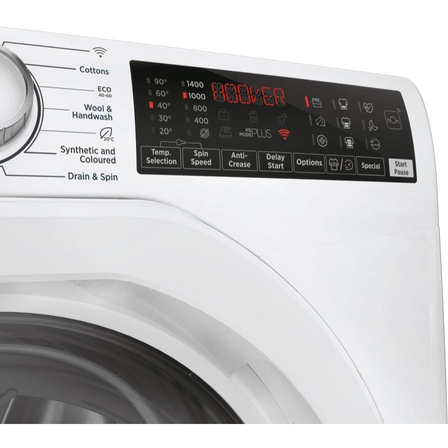 Hoover H3WPS486TAM6-80 8kg 1400 Spin Freestanding Washing Machine White A Rated – image 4 of 14