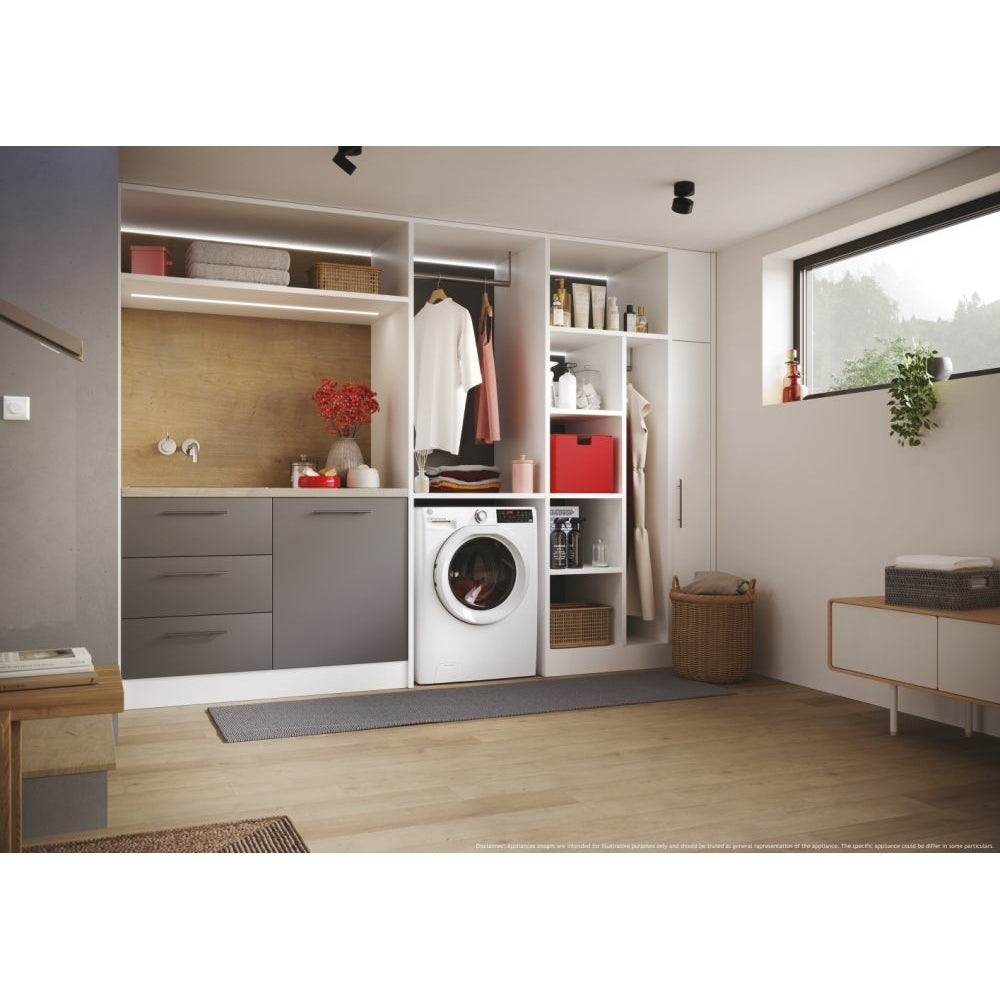 Hoover H3WPS486TAM6-80 8kg 1400 Spin Freestanding Washing Machine White A Rated – image 14 of 14