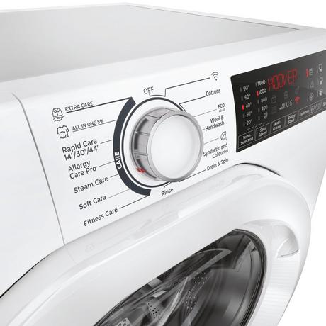 Hoover H3WPS496TAM6 9kg 1400 Spin Washing Machine White – image 7 of 7