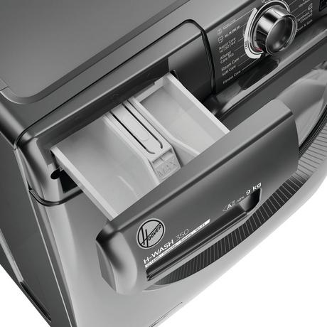 Hoover H3WPS496TMRR6 9kg 1400 Spin Washing Machine Graphite – image 4 of 10