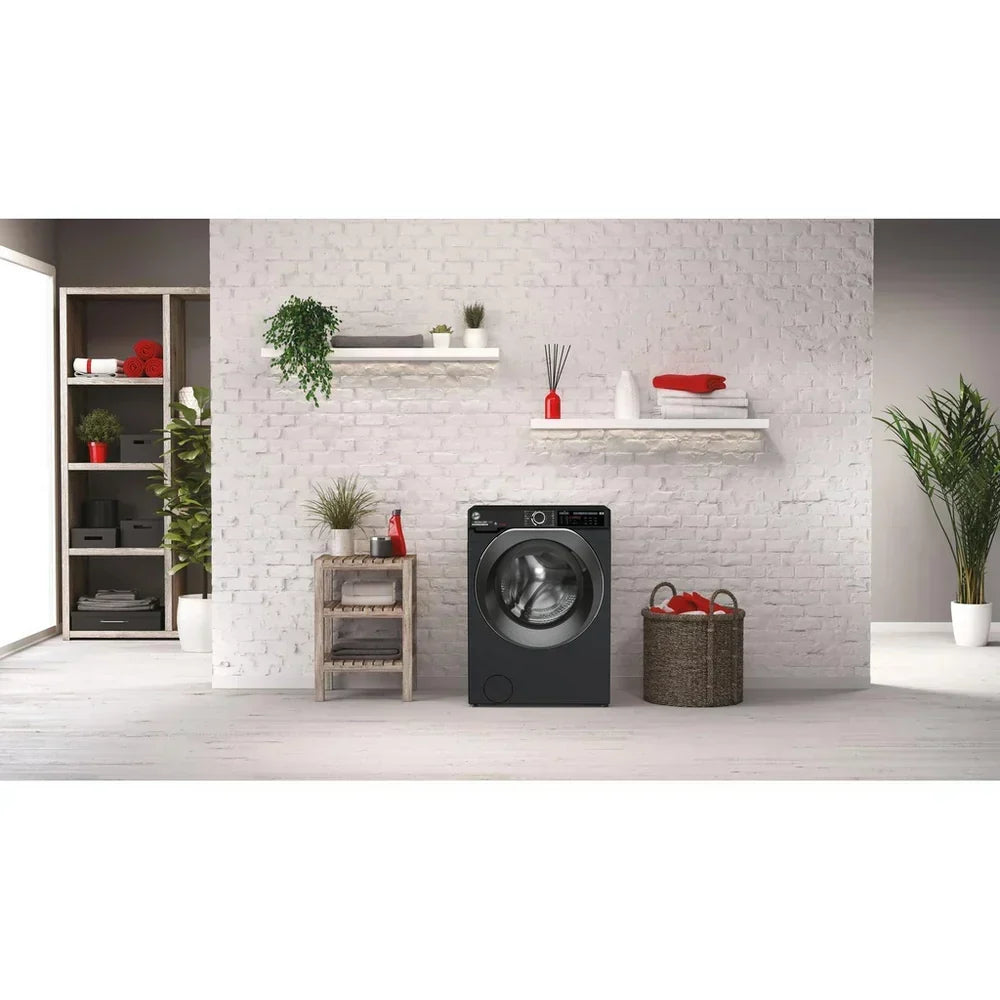 Hoover HD496AMBCB 1-80 H-WASH 500 WiFi Connected 9+6kg 1400 Spin Washer Dryer Black – image 6 of 6