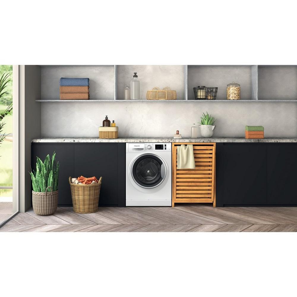 Hotpoint NM11948WSAUK 9kg 1400 Spin Washing Machine White – image 8 of 9
