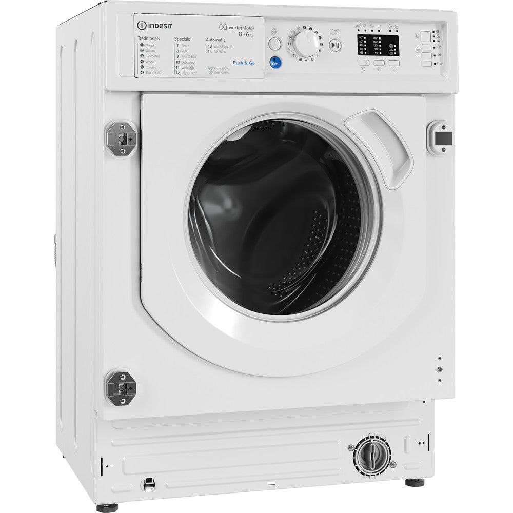 Indesit BIWDIL861485 8 kg Integrated Washer Dryer White – image 2 of 15