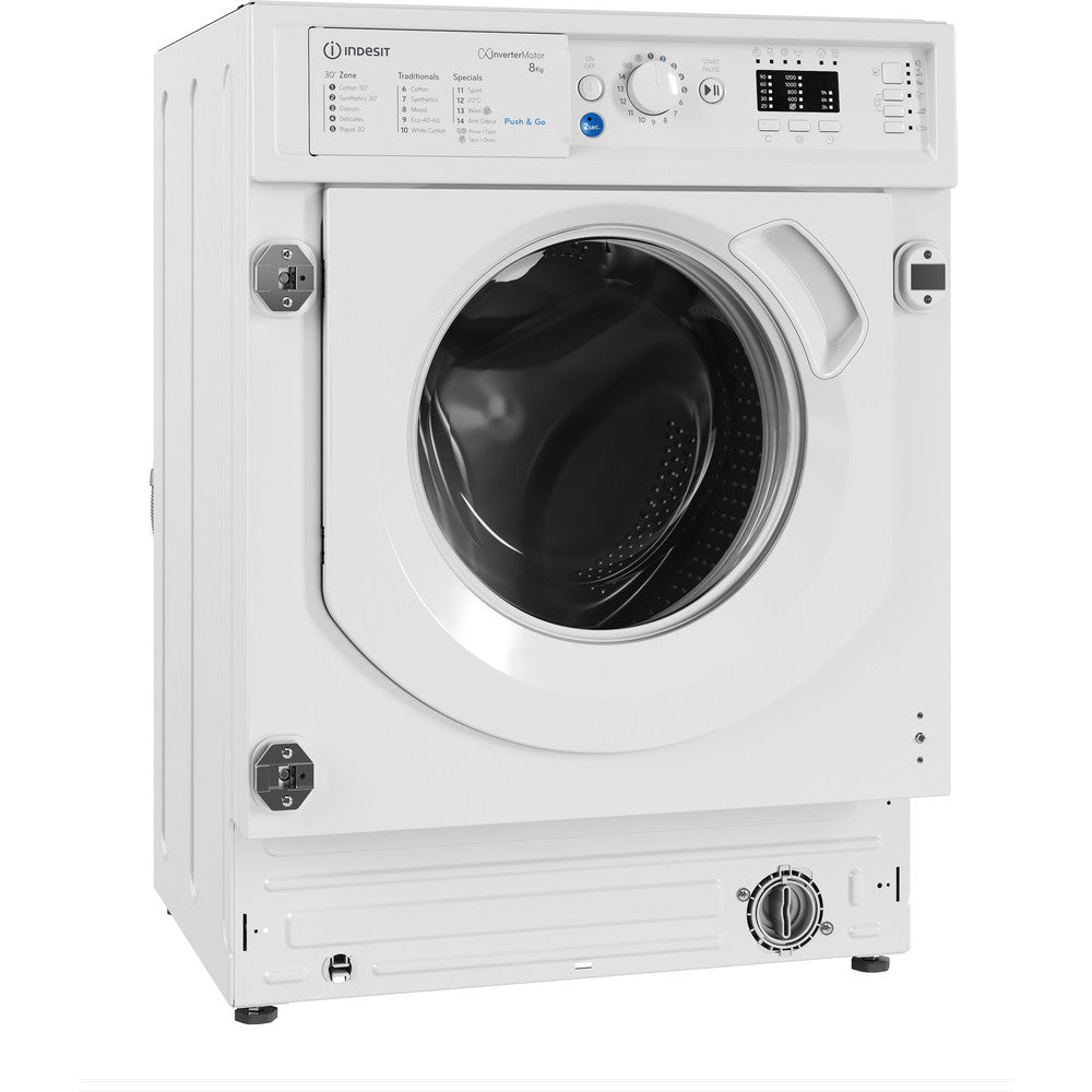 Indesit BIWMIL81485 8kg Built In Washing Machine – image 4 of 13