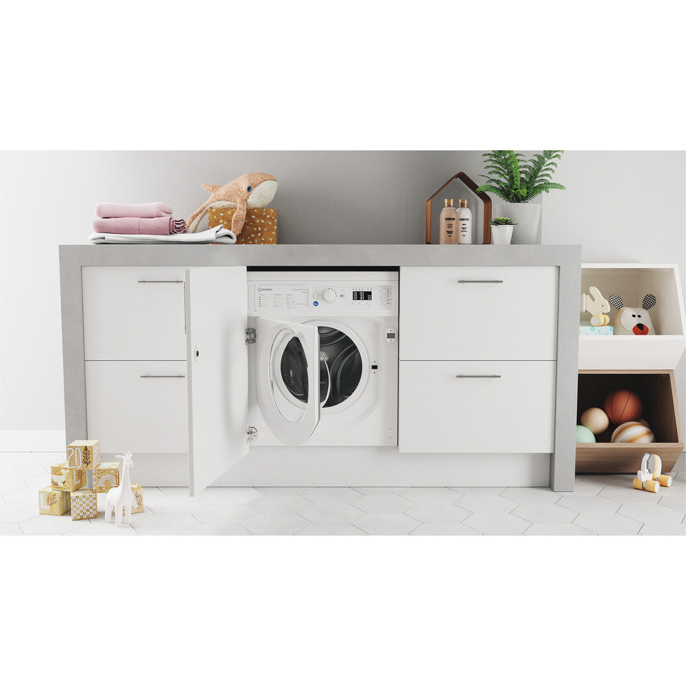 Indesit BIWMIL81485 8kg Built In Washing Machine – image 12 of 13