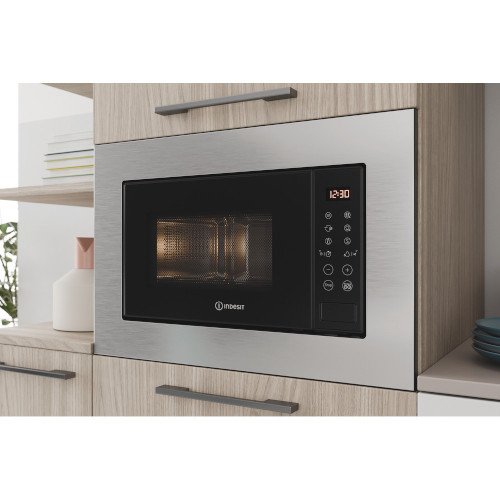 Indesit MWI120GX Built-In Microwave Stainless Steel – image 2 of 5