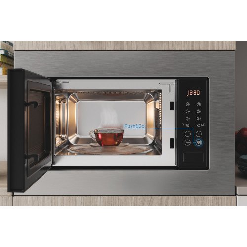 Indesit MWI120GX Built-In Microwave Stainless Steel – image 3 of 5