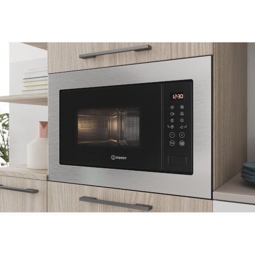 Indesit MWI125GX Built-In Microwave Stainless Steel – image 2 of 5