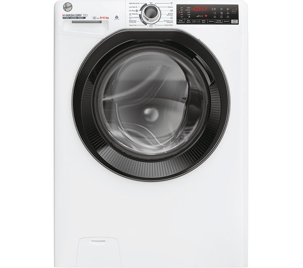 HOOVER H Wash 350 H3DPS4866TAMB-80 WiFi-enabled 8 kg Washer Dryer - White