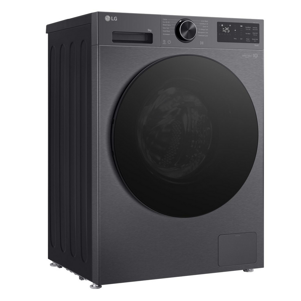 LG F2X50S9TBB 9kg 1200 Spin AI Direct Drive Freestanding Washing Machine Black – image 6 of 11