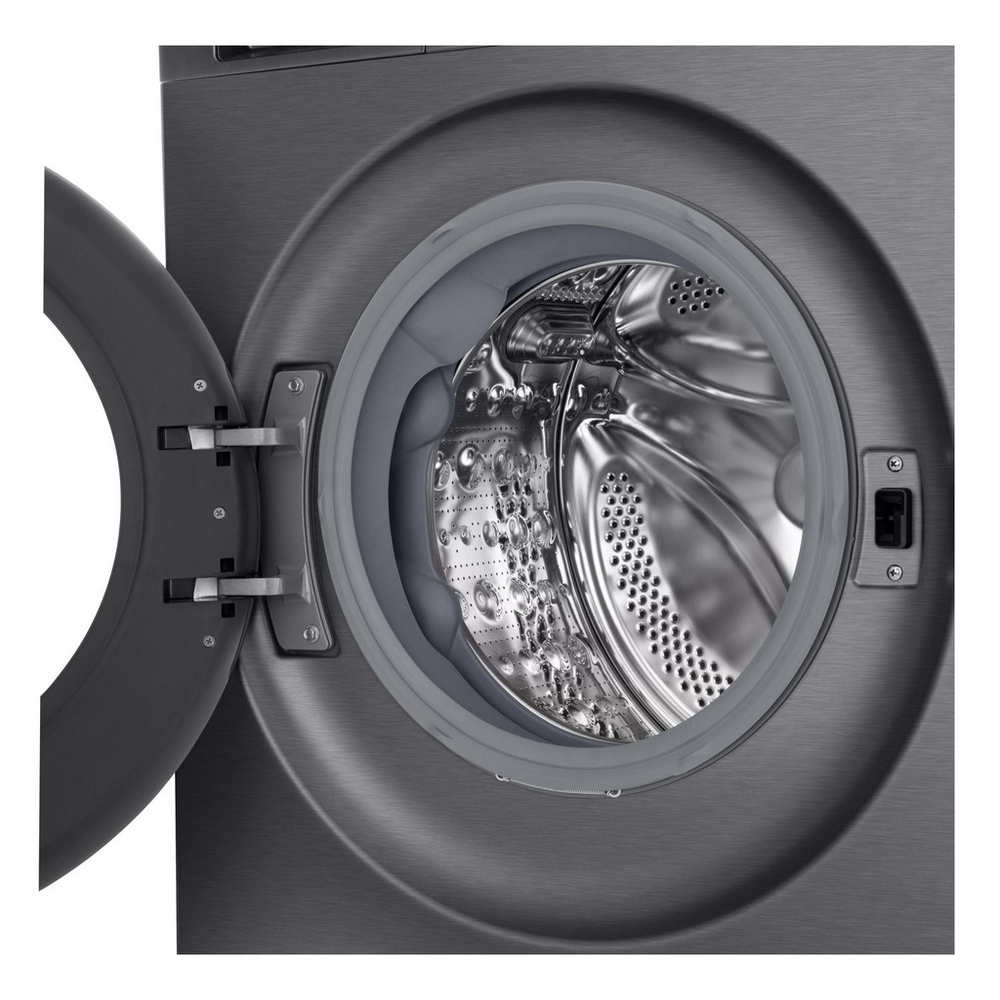 LG F2X50S9TBB 9kg 1200 Spin AI Direct Drive Freestanding Washing Machine Black – image 3 of 11