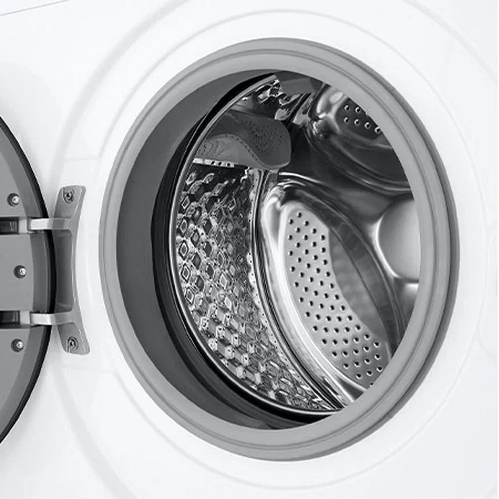 LG F4A10S8NWK 8kg 1400 Spin Front Load Washing Machine White - A Rated – image 7 of 11