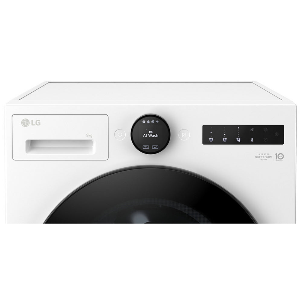 LG F4X7009TWB 9kg 1400 Spin AI Direct Drive Freestanding Washing Machine White – image 3 of 16