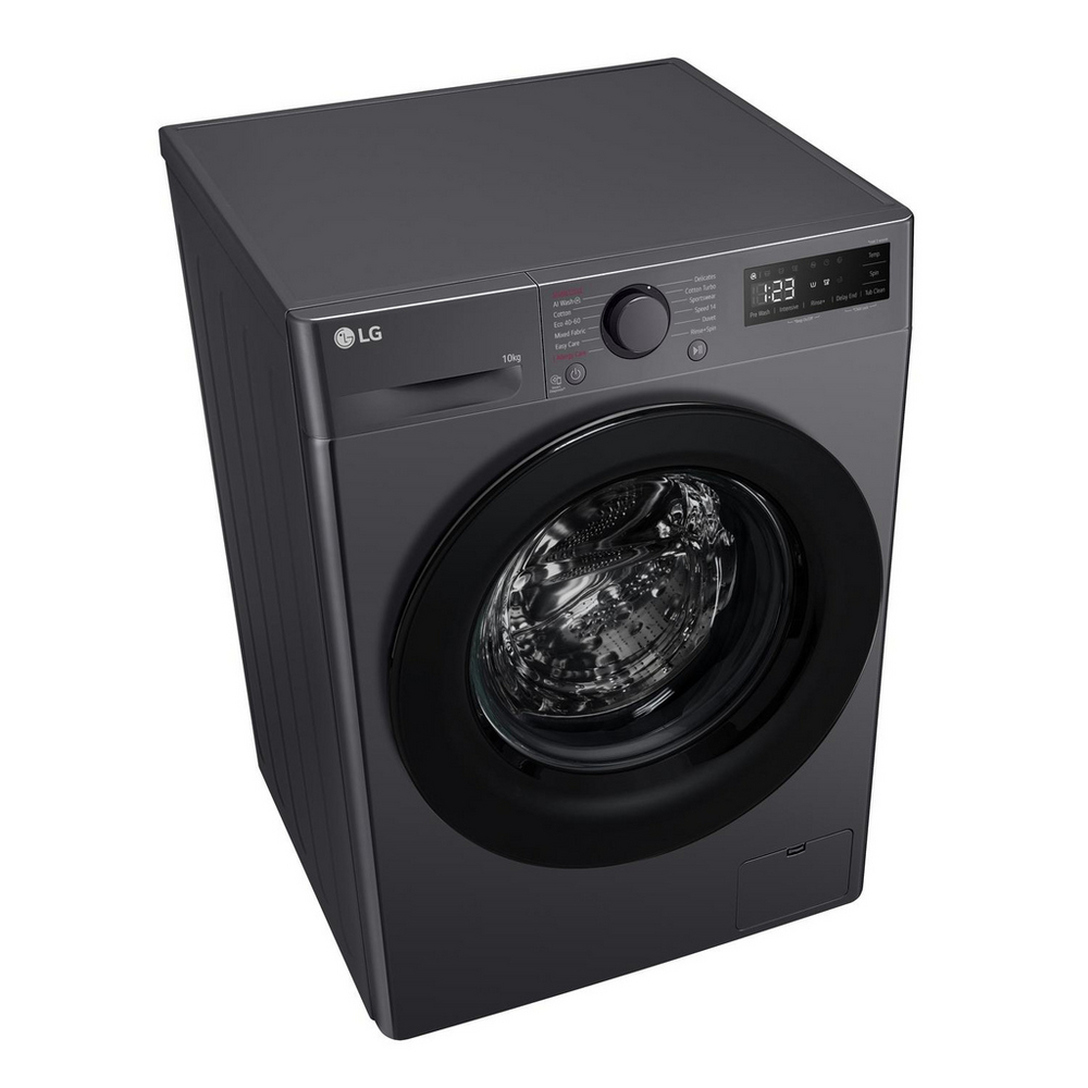 LG F4Y510GBLN1 10kg Steam 1400 Spin Freestanding Front Loading Washing Machine Slate Grey – image 13 of 14