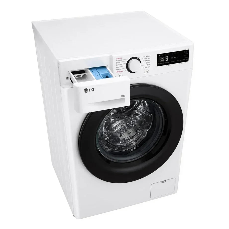 LG F4Y510WBLN1 Washing Machine Front Load 10 kg 1400 Spin White – image 13 of 14