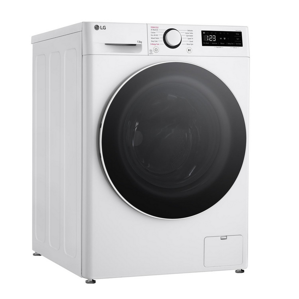 LG F4Y513WWLN1 13kg 1400 Spin AI Direct Drive Freestanding Washing Machine White – image 11 of 17
