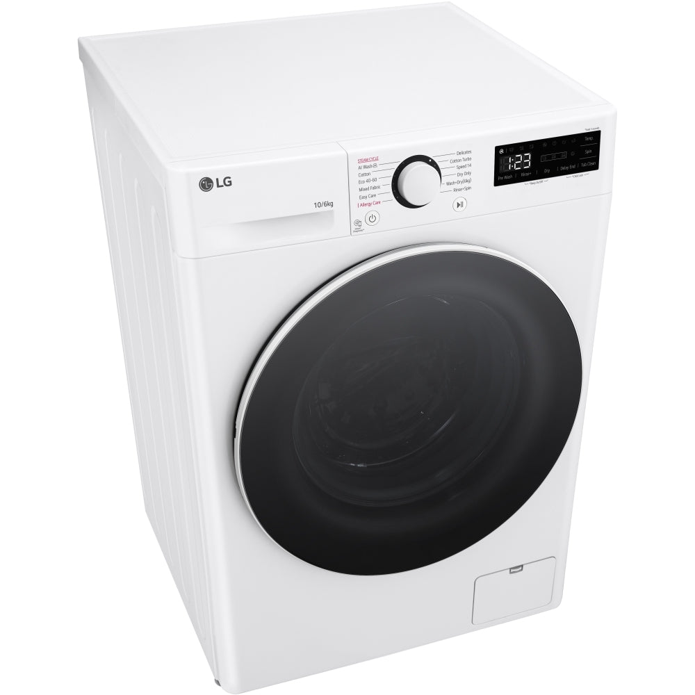 LG FWY606WWLN1 10+6kg 1400 Spin Washer Dryer White – image 10 of 17