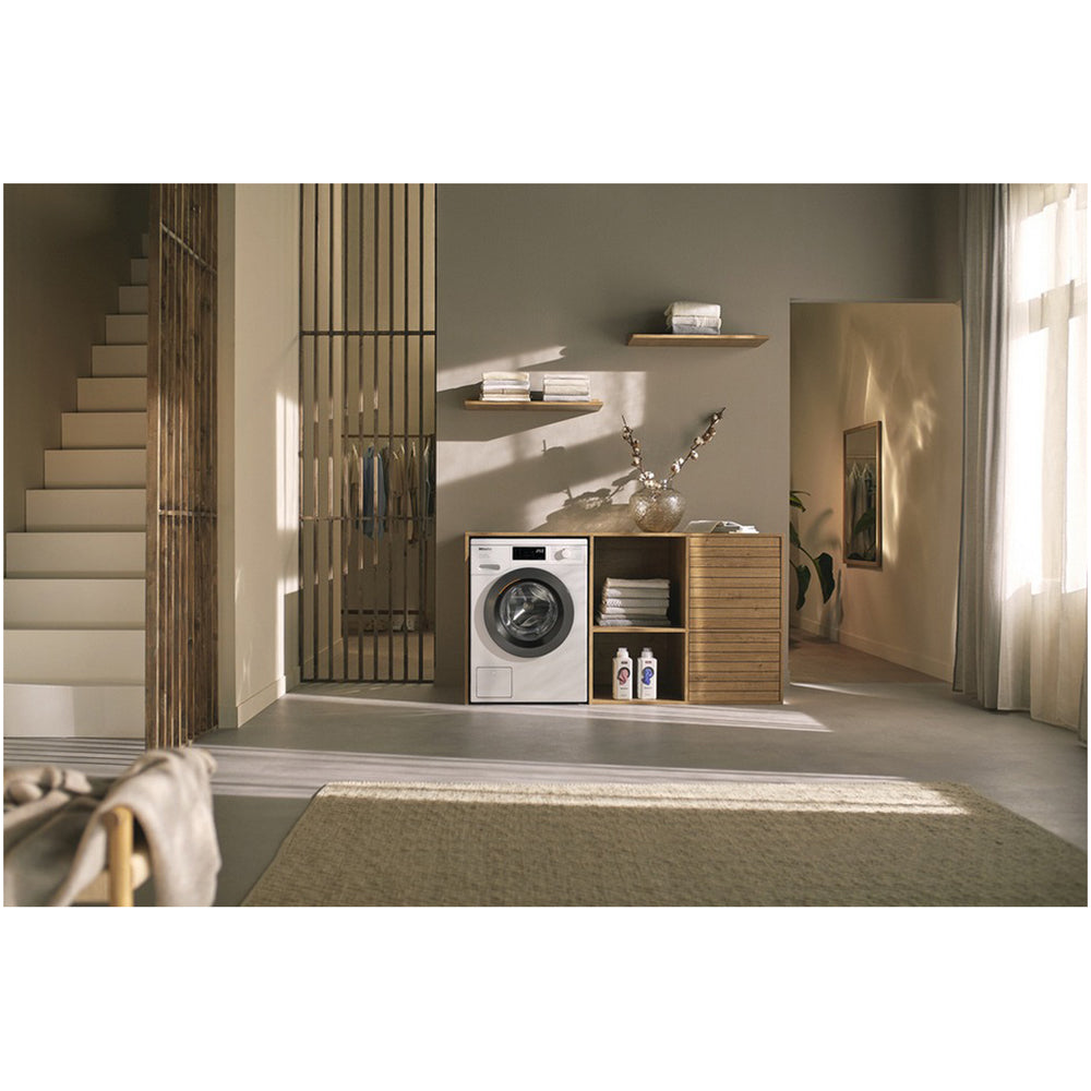 Miele WEB365 WCS PowerWash 8kg 1400 Spin Freestanding Washing Machine Lotus White – image 8 of 8
