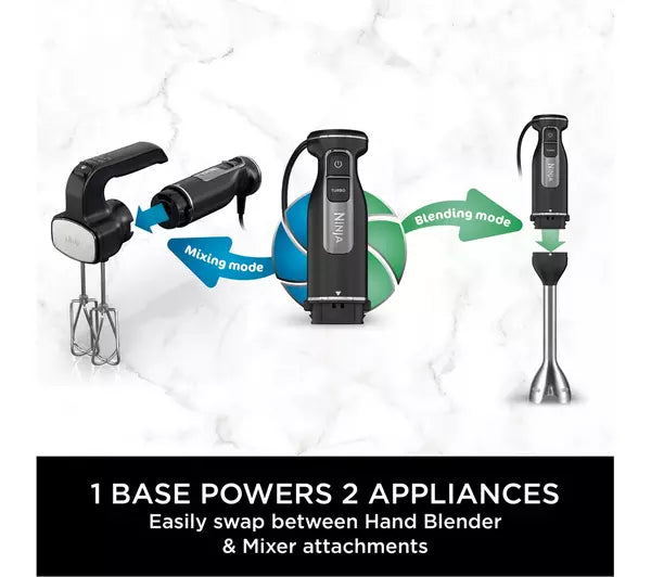 Ninja CI090UK Foodi 2-in-1 Hand Blender & Mixer Black – image 2 of 11
