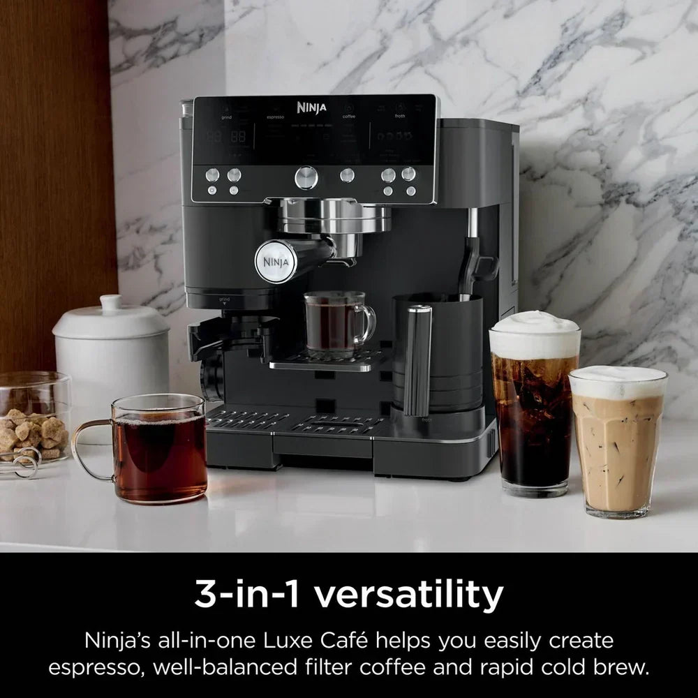 Ninja ES601UKBK Luxe Cafe Premier Espresso Coffee Machine - Black – image 7 of 8