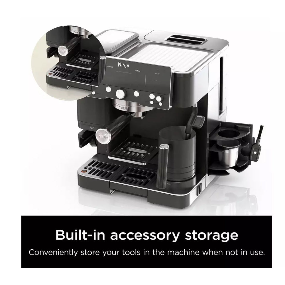 Ninja ES601UKBK Luxe Cafe Premier Espresso Coffee Machine - Black – image 3 of 8