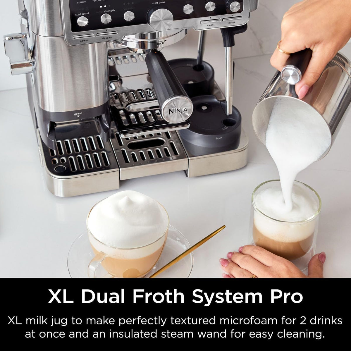 Ninja ES701UK Luxe Cafe Pro Series Espresso Coffee Machine – image 7 of 14