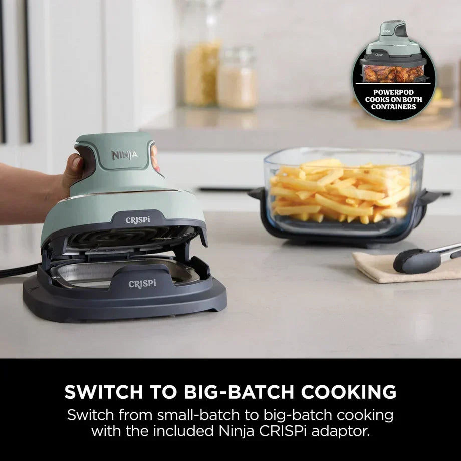 Ninja FN101UKSG CRISPi 4 in 1 Portable Glass Air Fryer Sage – image 11 of 18