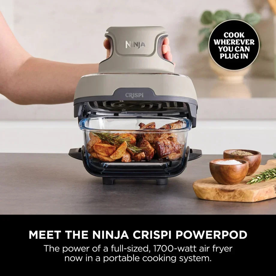 Ninja FN101UKST CRISPi 4 in 1 Portable Glass Air Fryer Stone – image 2 of 18