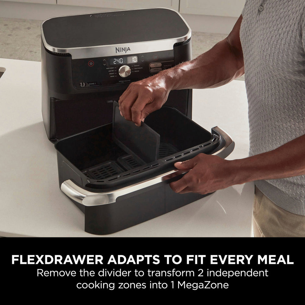 Ninja Foodi FlexDrawer Air Fryer AF500UK 10.4L Black – image 3 of 17