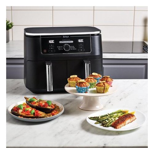 Ninja Foodi MAX Dual Zone Air Fryer AF400UK 9.5L - Black – image 6 of 6