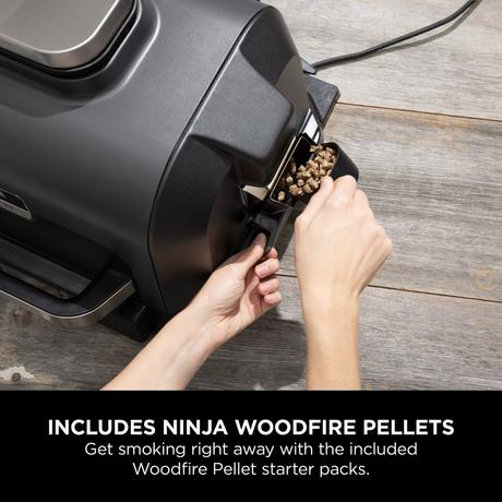 Ninja OG850UK Woodfire Pro XL Electric BBQ Grill & Smoker – image 9 of 13