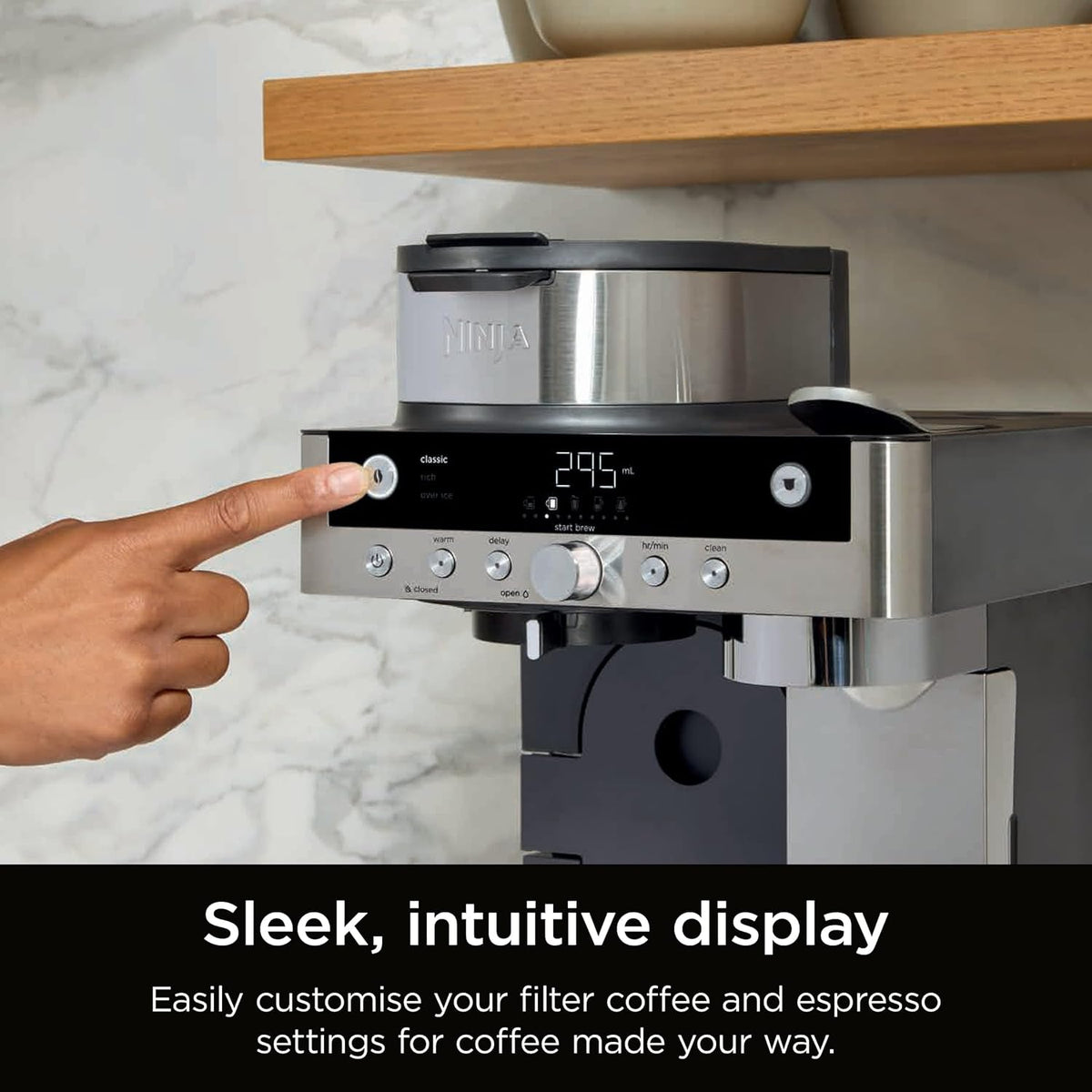 Ninja Prestige Dualbrew System CFN802UK Pod and Filter Coffee Machine - Black – image 9 of 9