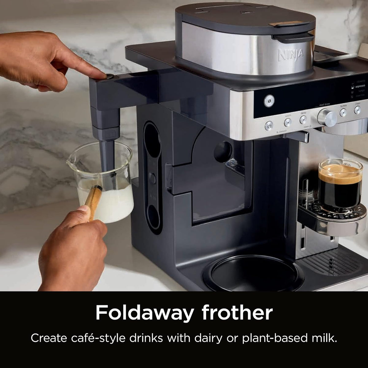Ninja Prestige Dualbrew System CFN802UK Pod and Filter Coffee Machine - Black – image 3 of 9