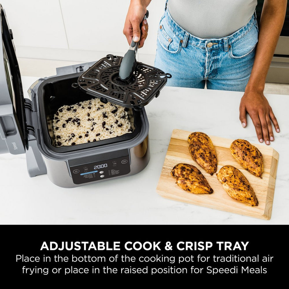 Ninja Speedi 10-in-1 Rapid Cooker and Air Fryer ON400UK - Grey – image 11 of 13