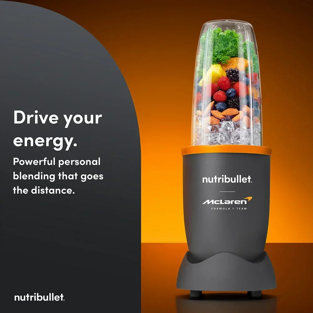 Nutribullet 900 Series McLaren F1 Team Edition Portable Blender 2775 - Grey – image 3 of 10