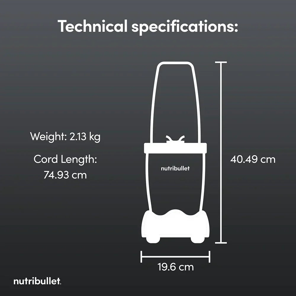 Nutribullet 900 Series McLaren F1 Team Edition Portable Blender 2775 - Grey – image 9 of 10