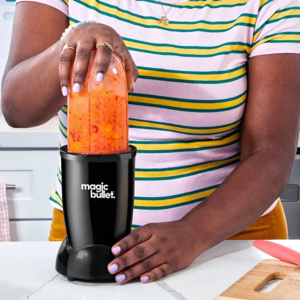 Nutribullet Magic Bullet Starter Kit All in one Food Processor and Blender 02227 Black – image 7 of 7