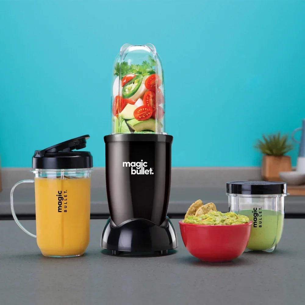 Nutribullet Magic Bullet Starter Kit All in one Food Processor and Blender 02227 Black – image 2 of 7