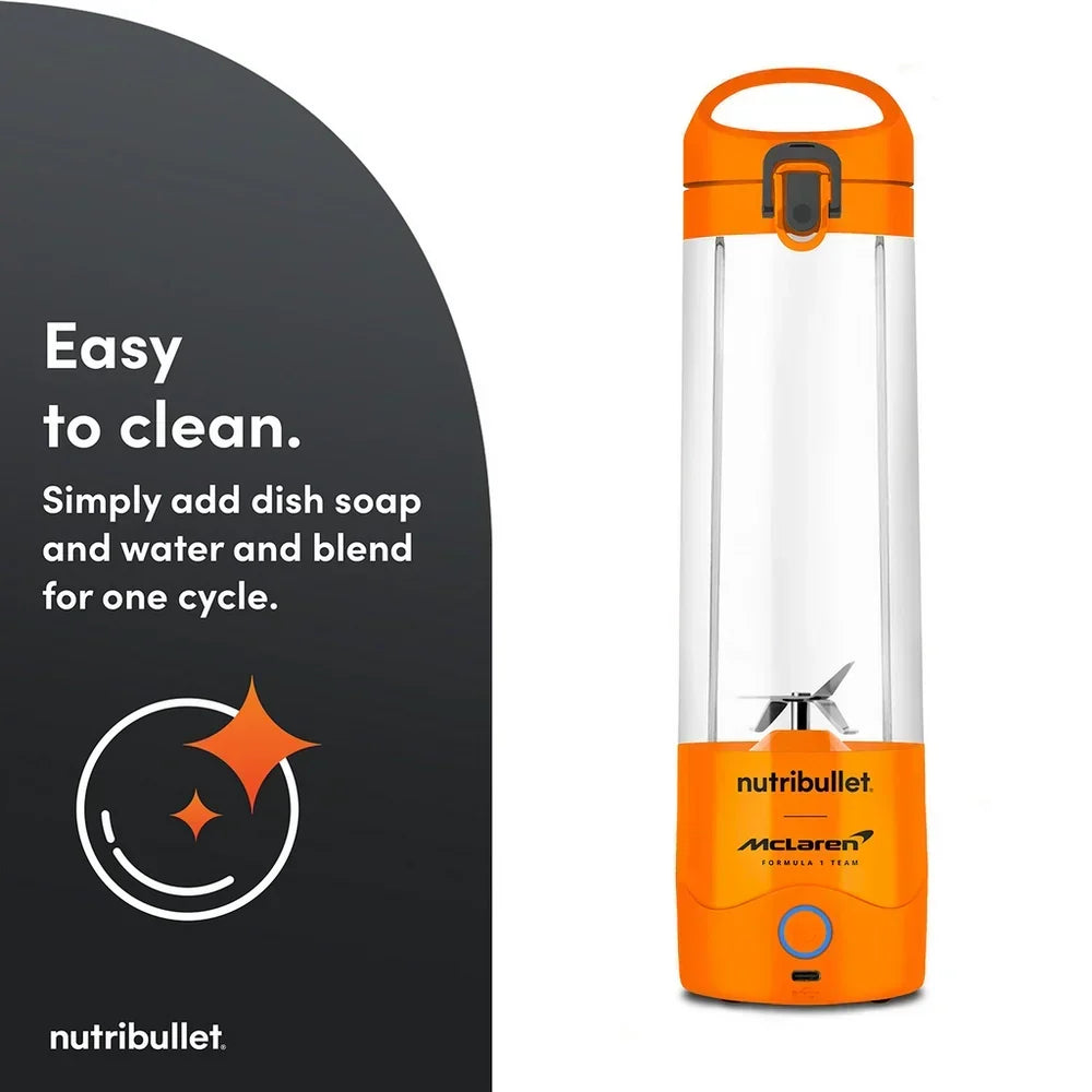 Nutribullet McLaren F1 Team Edition Portable Blender 2778 – Papaya – image 7 of 10