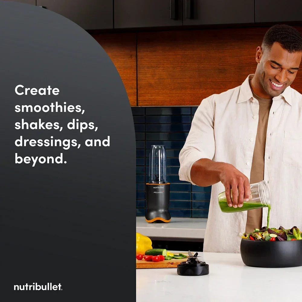Nutribullet Ultra 1200 McLaren F1 Team Edition Portable Blender 2776 - Grey – image 8 of 11